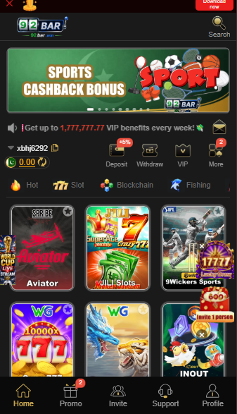 92bar game