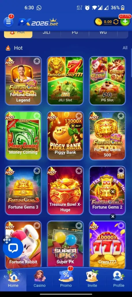 Pk2026.bet Game APK